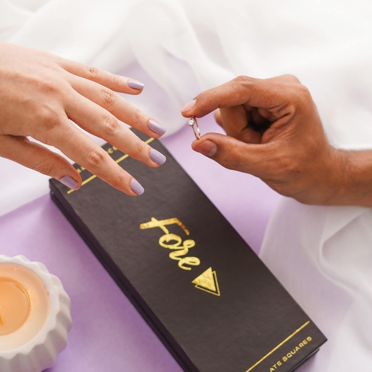 Ring and Chocolate Box